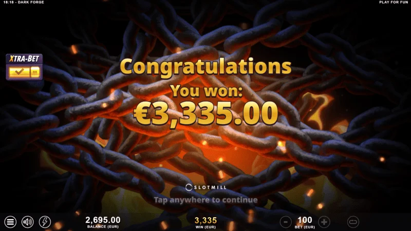Dark Forge - endelig teller etter en serie med kaskader